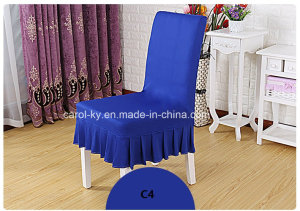 Stretch Polyester Spandex Dining Chair Cover for Wedding Banquet Party